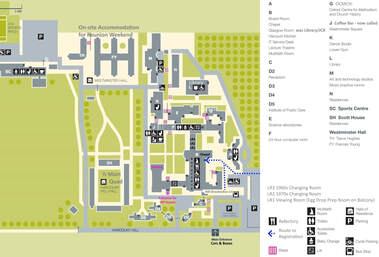 Westminster College, Oxford, Brookes University, Harcourt Hill Campus, site plan,
