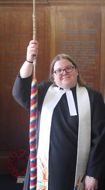 The Westminster Society's Methodist Chaplain, Rev Miriam Moul,